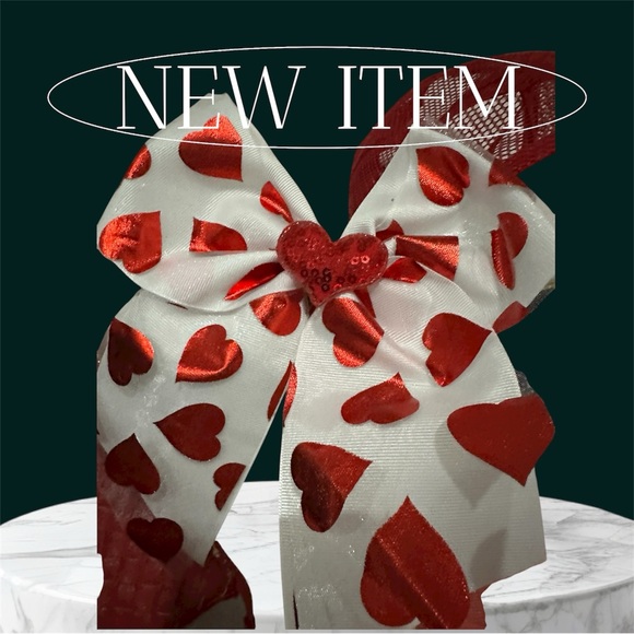 Accessories - Red Heart Bow